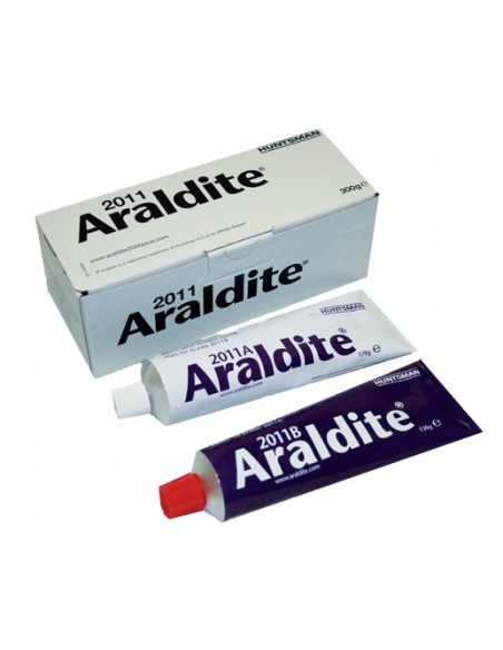 Lipici Epoxy Bicomponent Araldite 2011 - Lenta - 2x140 ml