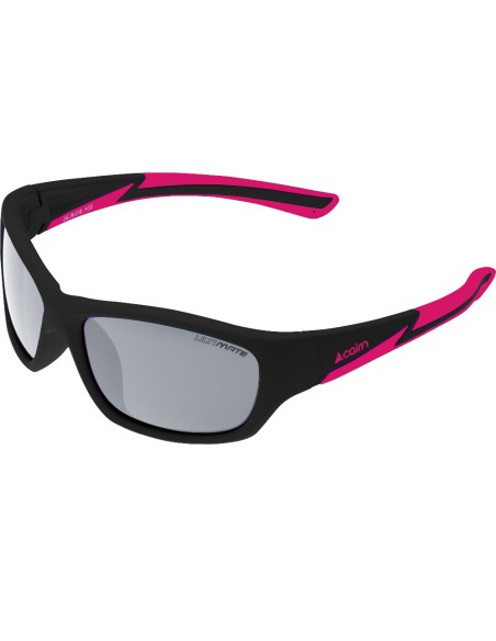 Ochelari de Soare CAIRN Ride - 8/12 ani - S4 - Mat Black Pink