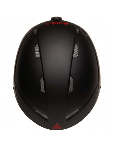 Casca CAIRN Loc-Active - Mat Black Red - 54/56 cm