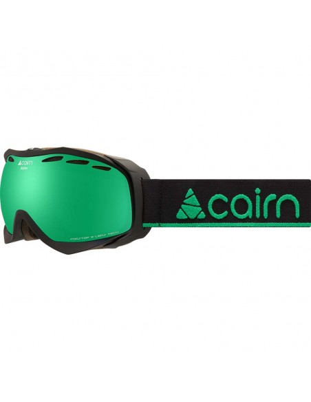 Ochelari de Schi CAIRN Alpha SPX3000ium – Mat Black Green Mirror - L