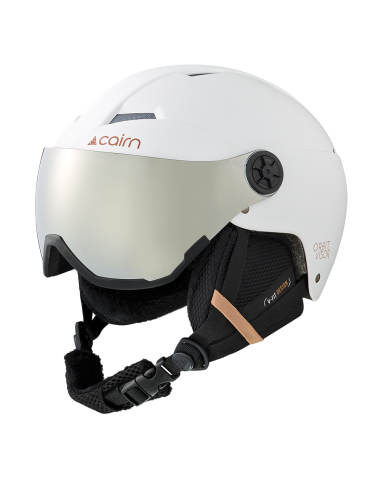 Casca CAIRN Orbit Visor - Mat White Coffee