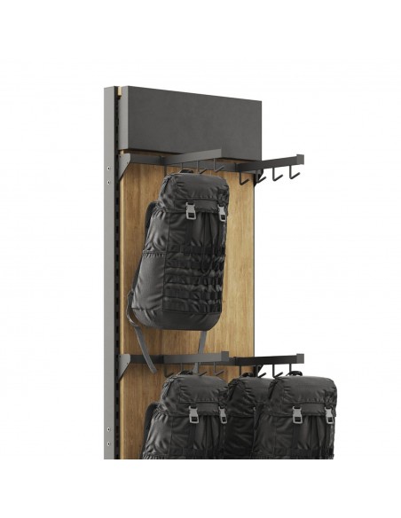 Panou Prezentare Produse QBL Shop Display - Rucsacuri - exemplu1